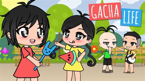 Criando A Turma Da MÔnica No Gacha Life Youtube