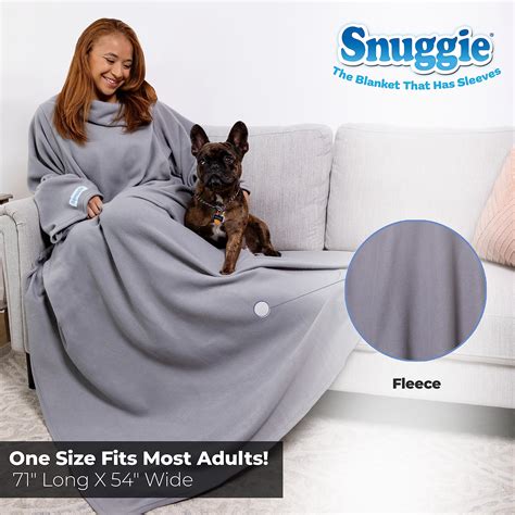 Snuggie The Original Wearable Blanket That Has Sleeves One