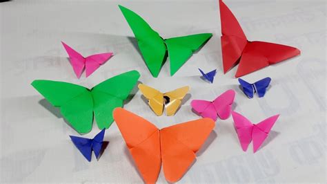 Paper Butterfly Paper Craft Kagaj Ki Titli Kagaj Se Titli Kese