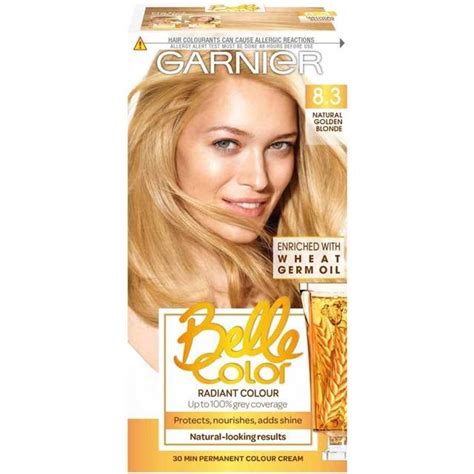 Garnier Belle Color Natural Medium Golden Blonde 8 3 Wilko Pris