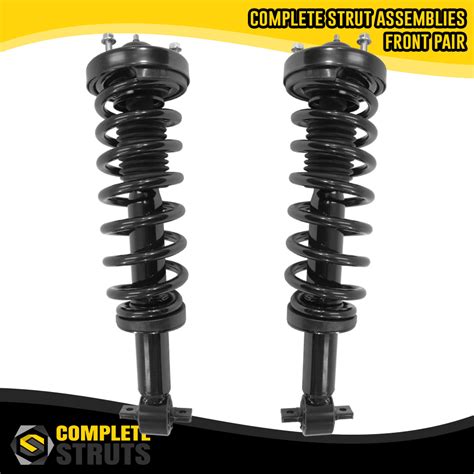 Front Pair Quick Complete Struts Coil Spring Assemblies 2015 2017