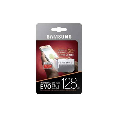 SAMSUNG EVO PLUS 128 GB CLASS 10 ADAPTÖRLÜ HAFIZA KARTI (100MB/S-90MB/S ...