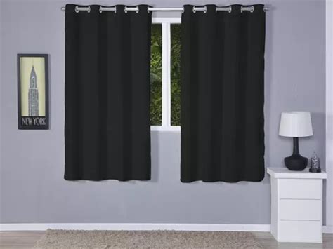 Cortina De Ventana 2 80 X 1 70 Para Hombre De 2 Metros Color Gris