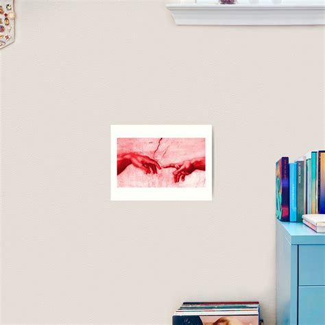 "Hand of God Michelangelo Painting" Art Print by EddieBalevo | Redbubble