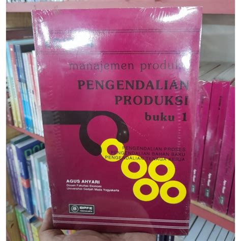 Jual Manajemen Produksi Pengendalian Produksi Buku Agus Ahyari