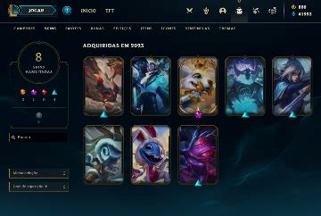 Conta Lol Platina C Skins Prest Gio League Of Legends Contas Ggmax