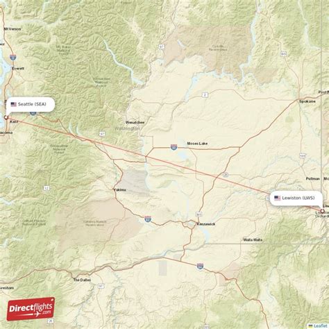 Direct Flights From Lewiston To Seattle LWS To SEA Non Stop