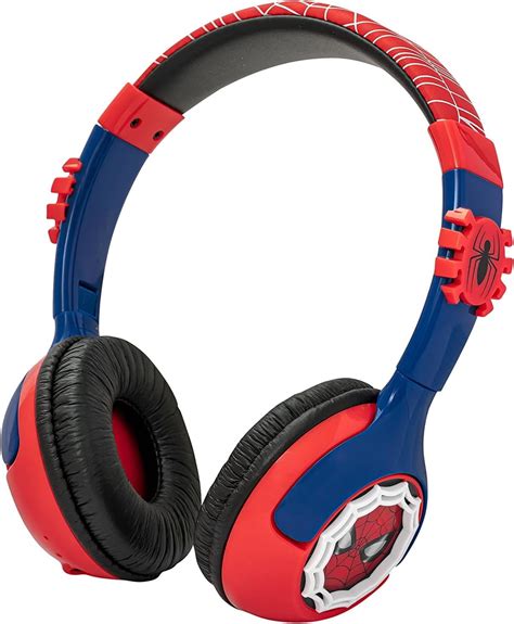 Ekids Spiderman Kids Bluetooth Headphones Wireless Headphones With