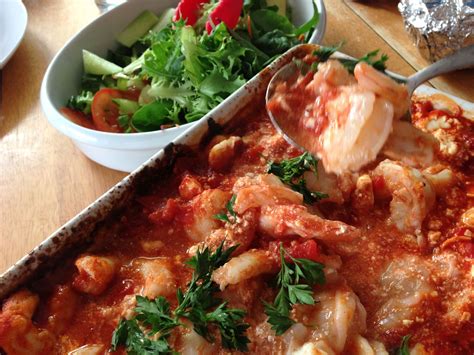 Prawn Saganaki Recipe