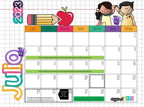 Pin De Irene En Agenda Agenda Escolar Para Imprimir Calendario