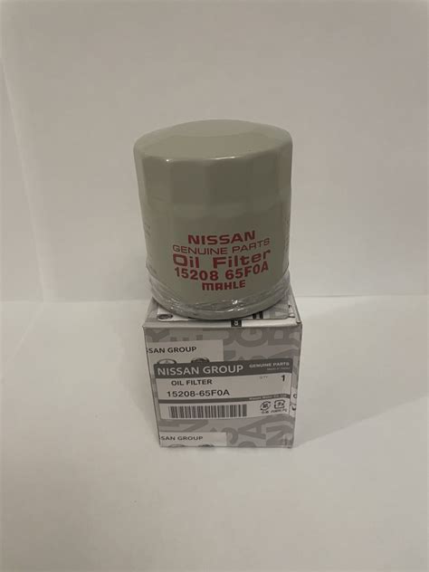 Фильтр масляный Nissan Nissan 15208-65F0A - купить по выгодным ценам в ...