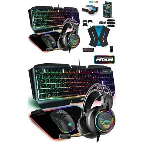 Spirit Of Gamer Pack Gamer Pro Ultimate Mkh Souris Rgb Clavier Rgb