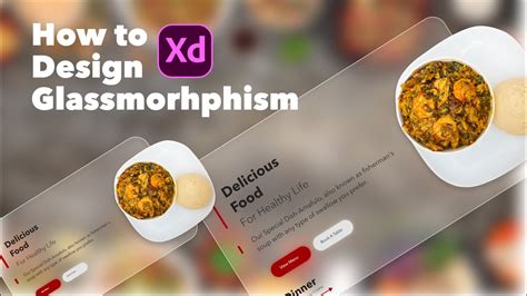 How To Create A Glassmorphism Design Using Adobe Xd Understanding