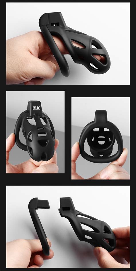 Jeusn Male Chastitycage Belt Lock Lightweight Breathable Penis Cock Cage Device Sex Toys For Men