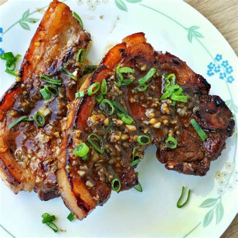 Honey Garlic Pork Chops Easy Chinese Recipe