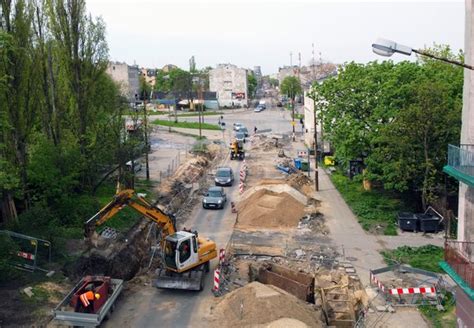 Remonty Ulic W Odzi Prace Na Eligowskiego I Tatrza Skiej Zdj Cia