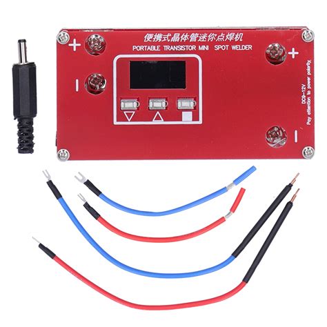 Spot Welder Portable Transistor Spot Welder With Lcd Screen Diy Mini