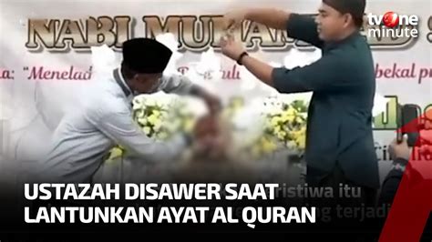 Qariah Disawer Oleh Jemaah Ketua Mui Angkat Bicara Tvone Minute