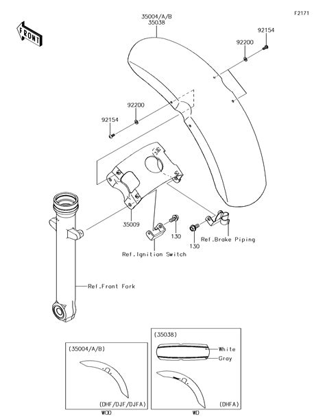 Garde Boue Avant Pour Vulcan S Abs En Dhf Gris Esprit Kawasaki