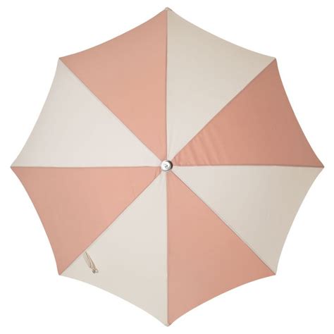 The Premium Beach Umbrella 70s Panel Pink Beach Umbrella Umbrella Aluminum Hinges