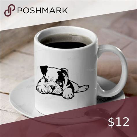 English Bulldog Personalize With Your Dogs Name Coffee Mug Tea Cup