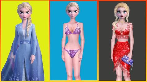 Frozen Elsa And Anna Transformation Disney Princesses Glow Up Elsa