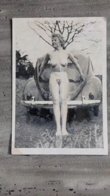 Akt Foto Frau M Del Girl Pose Retro Vintage Er Nude Erotik Nackt