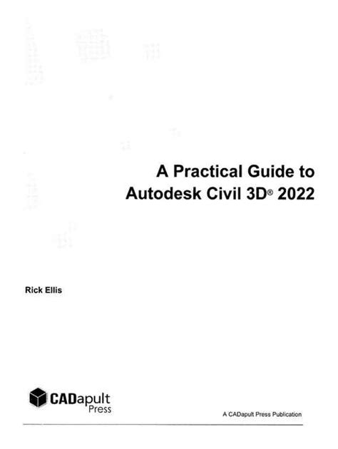 A Practical Guide To Autodesk Civil D Bookshare