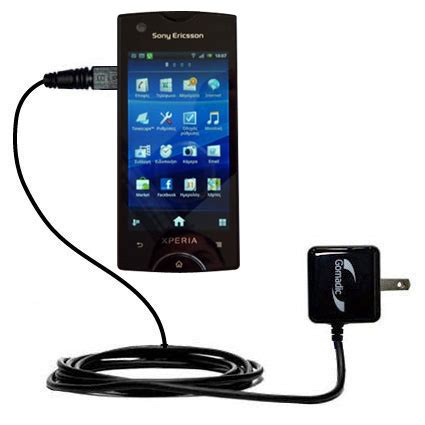 Gomadic Intelligent Compact AC Home Wall Charger suitable for the Sony Ericsson Urushi - High ...