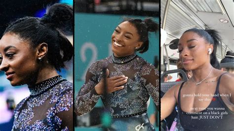 Simone Biles Claps Back At Hair Critics During Paris Olympics ‘just