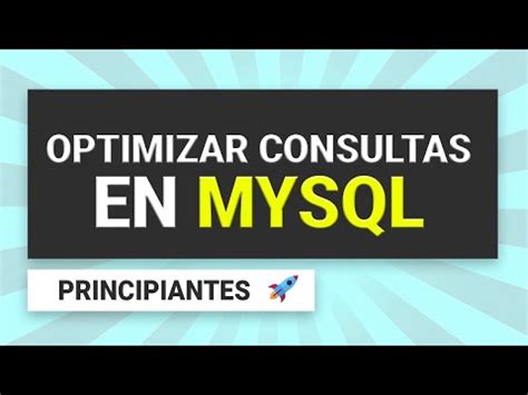 Tamaño de la base de datos MySQL cómo optimizarlo MySQL YA