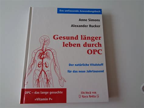 Gesund L Nger Leben Durch Opc Der Nat Rliche Vitalstoff Kaufen Auf