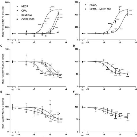 Effects Of Adenosine Agonists And The Adenosine A2b Receptor Antagonist Download Scientific