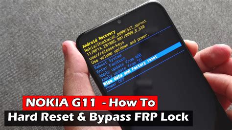 NOKIA G11 How To Hard Reset Bypass FRP Lock ICTfix