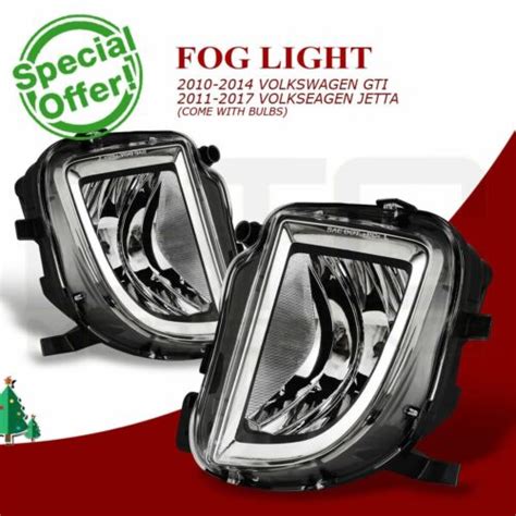 For Volkswagen Jetta Gli Gti Fog Lights Replacement Lamps