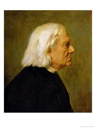 The Composer Franz Liszt 1811 86 1884 Giclee Print Franz Seraph