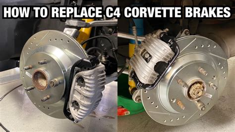 How To Replace C Corvette Brakes Youtube