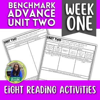 Benchmark Advance Grade 4 Unit 2 Week 1 2021 2022 TPT