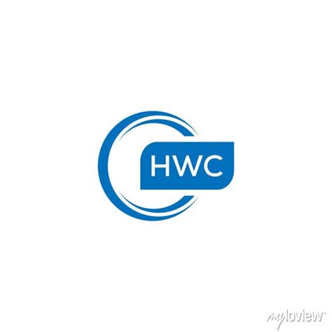 hwc letter design  logo  iconhwc typography  technology
