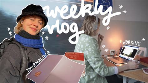 Weekly Vlog Neue Routinen Journaling Gym Tasche Packen Not