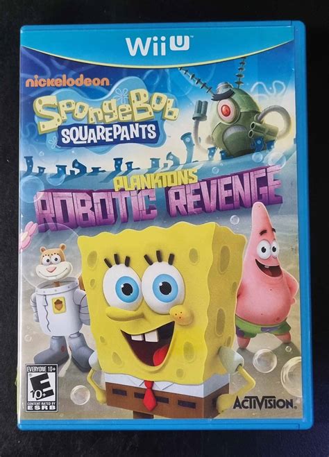 Spongebob Squarepants Planktons Robotic Revenge Wii U Usa Museum