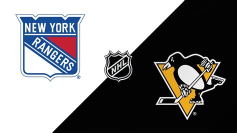 Pittsburgh Penguins Vs New York Rangers