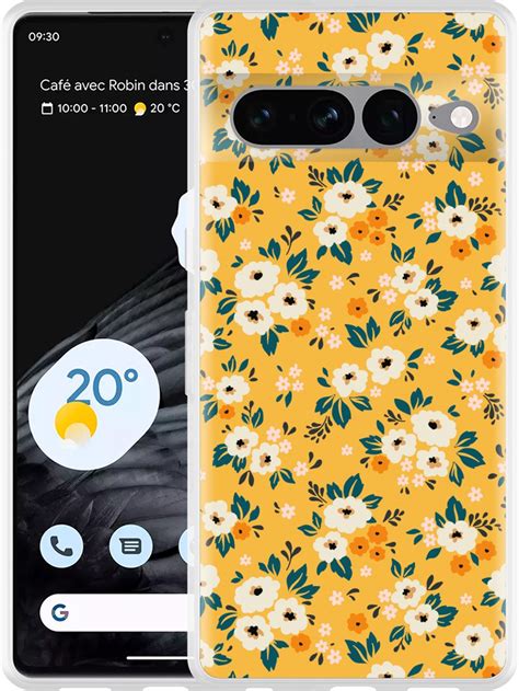 Google Pixel Pro Hoesje Vintage Bloemenprint Designed By Cazy Bol