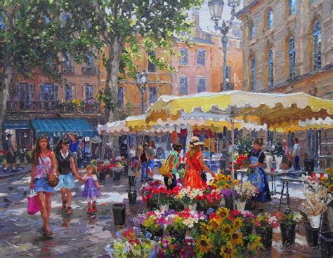 Barbara Jaskiewicz Fine Art: „A Morning in Aix-en-Provence”