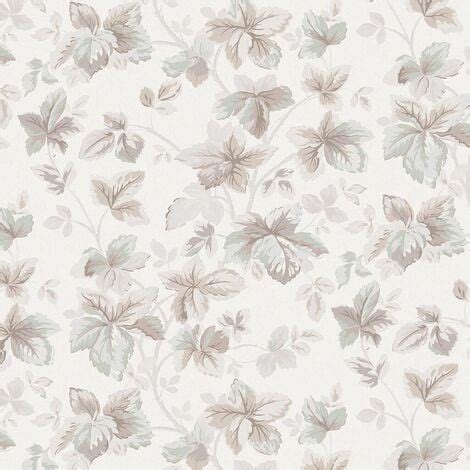 Papier peint intissé Laura Ashley Autumn Leaves Natural 1005 x 52cm Beige