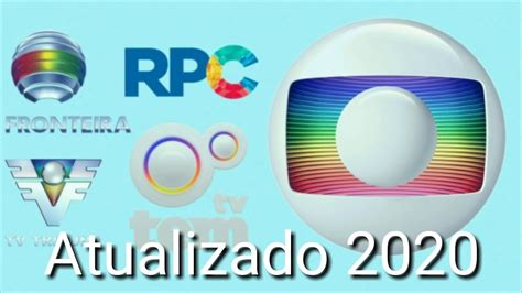 Atualizado 2020 Afiliadas Da REDE GLOBO YouTube