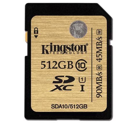 Kingston Introduces Gb Uhs I Sdhc Sdxc Card