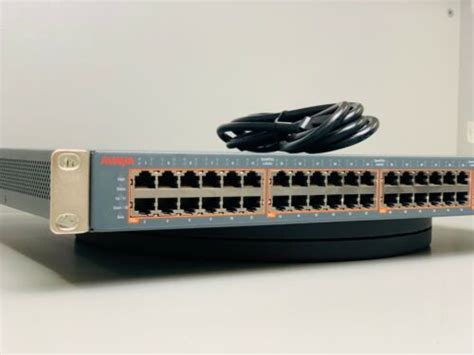 Avaya Gts Pwr Al A E Port Gigabit Poe Switch Same Day