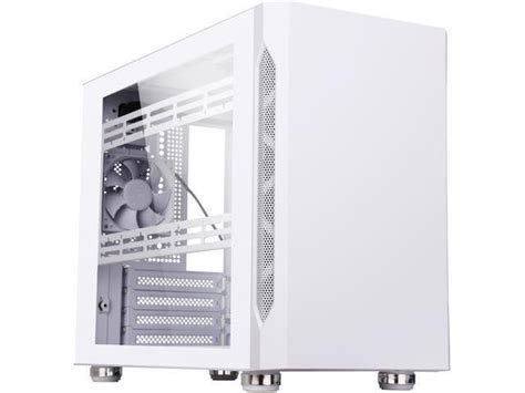 [PC case] SAMA IM02-White White Steel / Tempered Glass Micro ATX Tower ...