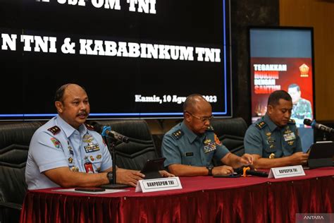 Kababinkum Tni Dapat Beri Bantuan Hukum Prajurit Dan Keluarga Antara